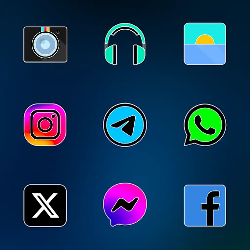 FluOxigen - Icon Pack应用截图