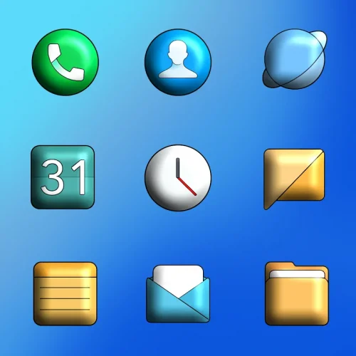 MiOS 3D - Icon Pack-screenshot-2