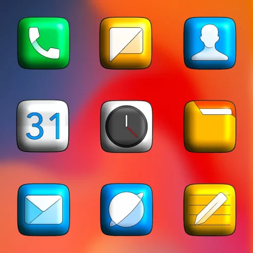 MIUl 3D - Icon Pack-screenshot-2