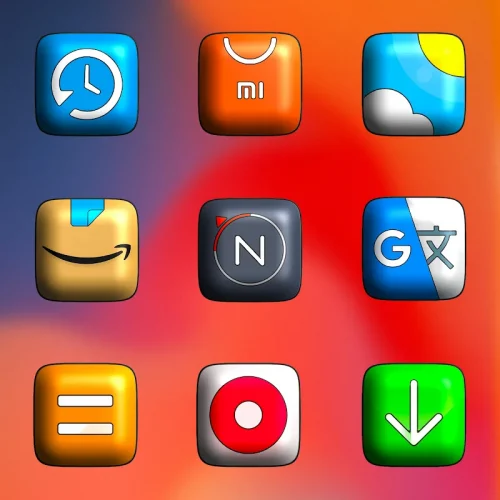 MIUl 3D - Icon Pack-screenshot-5