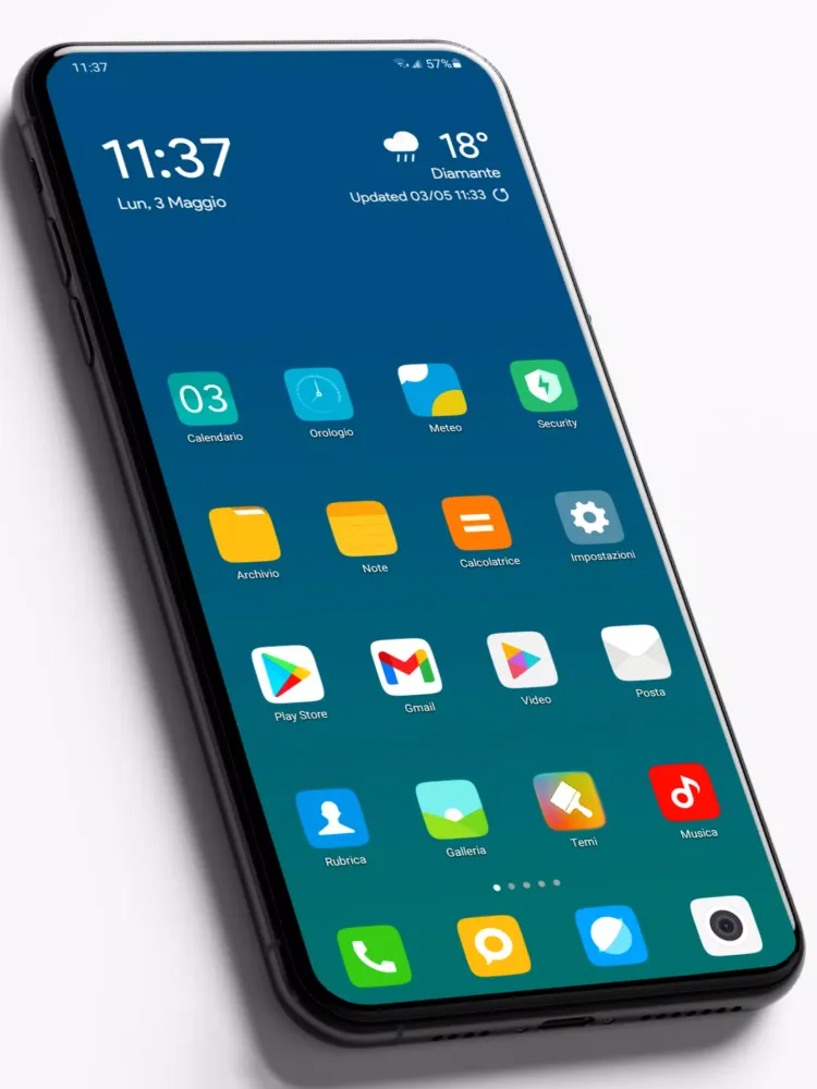 Скриншоты Miui Original