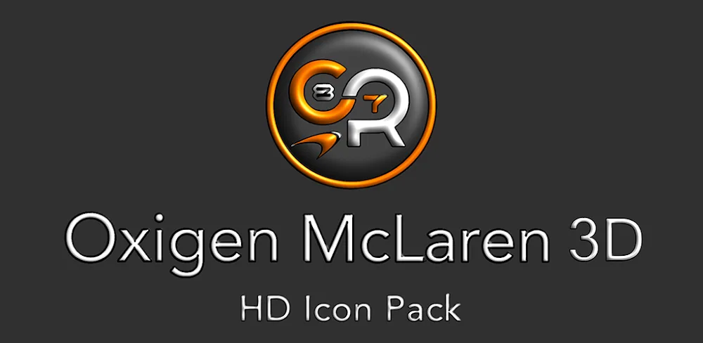 Oxigen McLaren 3D - Icon Pack