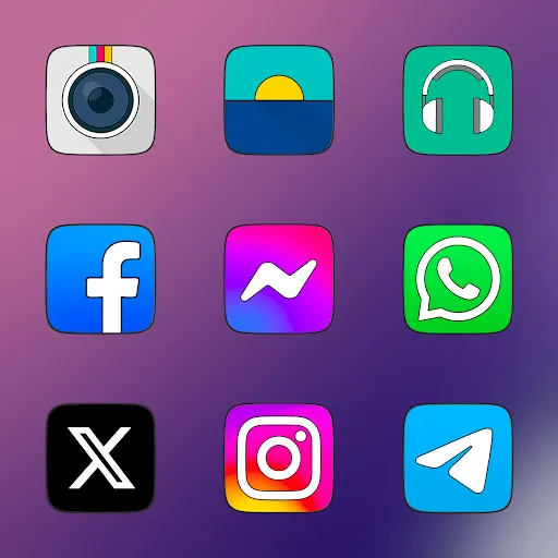 Oxigen Square - Icon Pack Ekran Görüntüleri