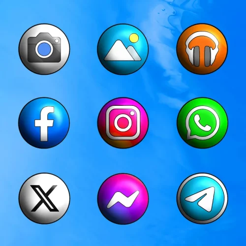 Pixly 3D - Icon Pack-screenshot-3