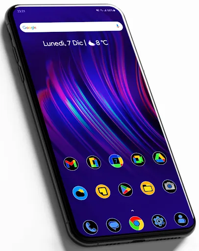Pixly Fluo - Icon Pack应用截图