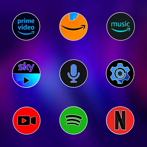 Pixly Fluo - Icon Pack应用截图