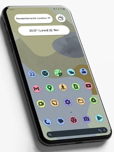 Capturas de tela do Pixly Material You - Icon Pack