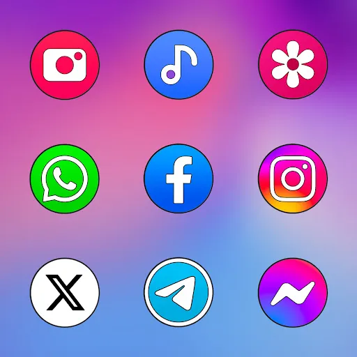 تصاویر One UI Circle - Icon Pack