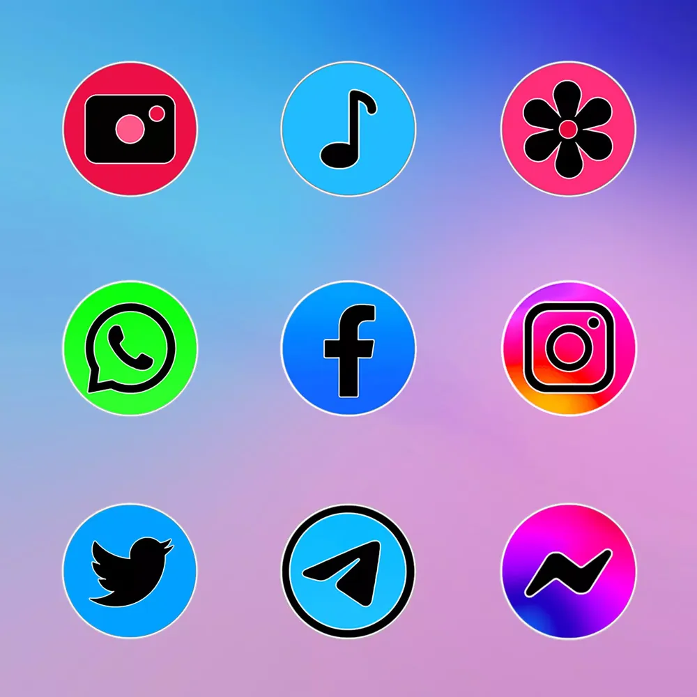 ภาพหน้าจอของ Pixel One Ui Fluo