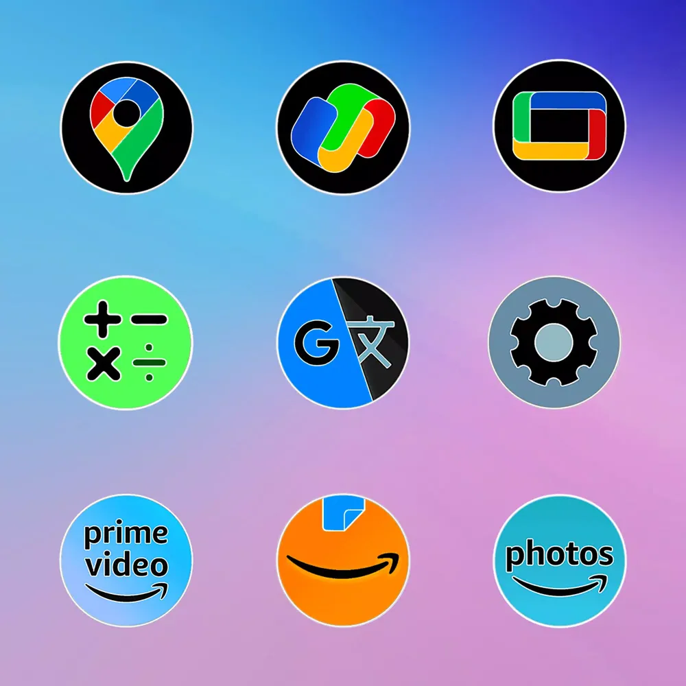 ภาพหน้าจอของ Pixel One Ui Fluo