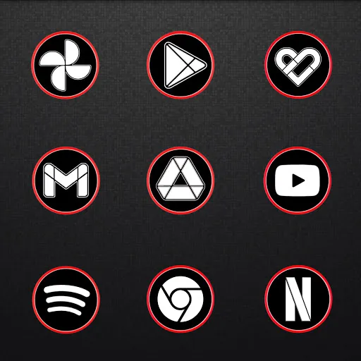 Capturas de pantalla de Pixly Professional Dark - Icon