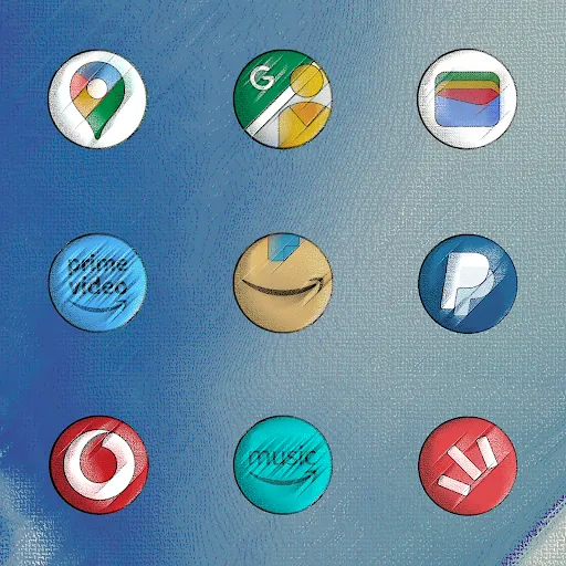 Tangkapan layar Pixly Vintage - Icon Pack