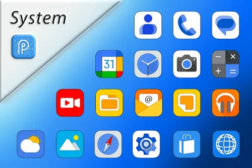 Pixly Square - Icon Pack-screenshot-1
