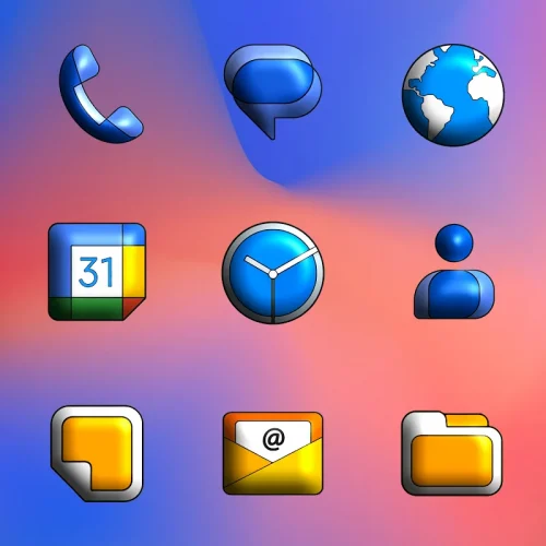 Pixly Limitless 3D - Icon Pack-screenshot-2