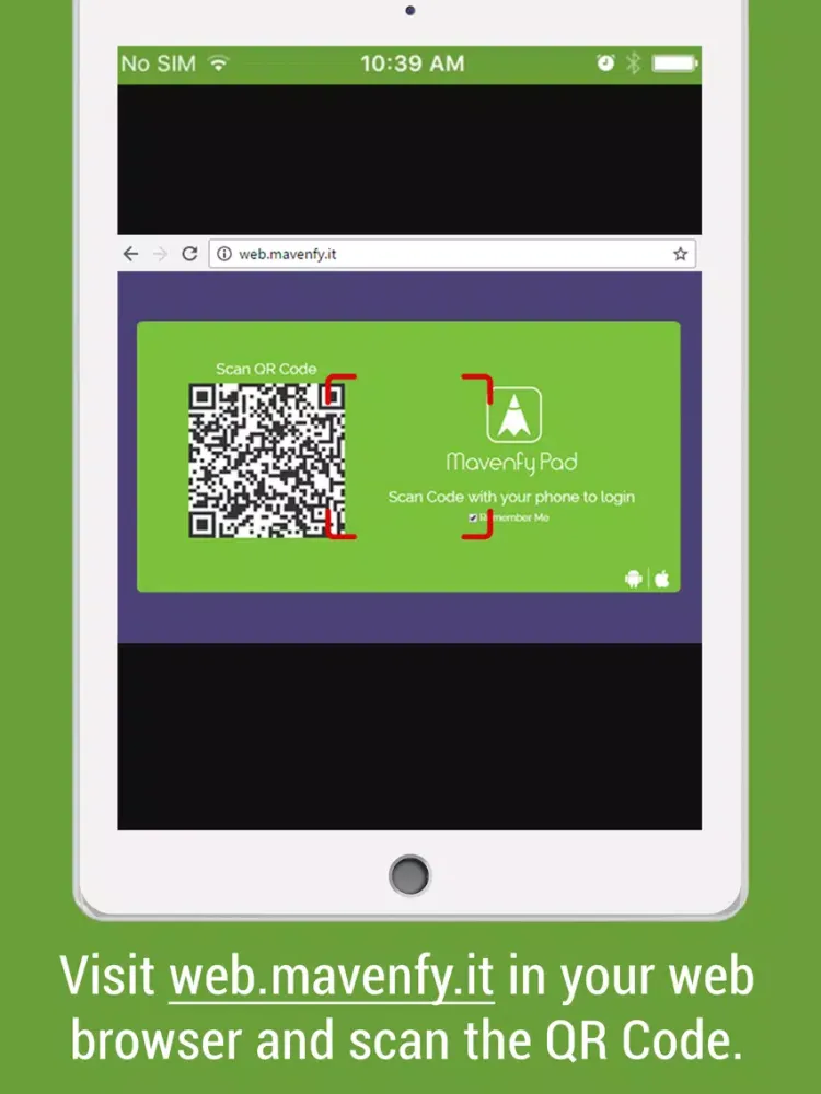 Mavenfy Pad iPad  스크린샷