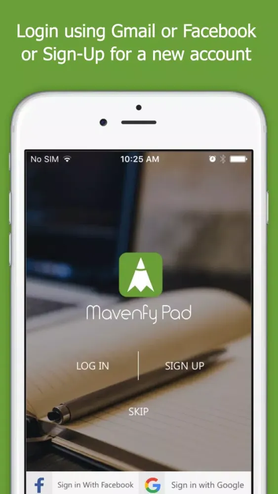 Mavenfy Pad 스크린샷