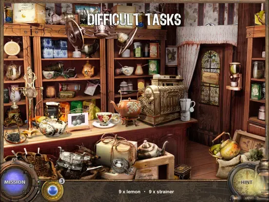 Capturas de tela do Around The World in 80 Days - Hidden Object Games iPad 