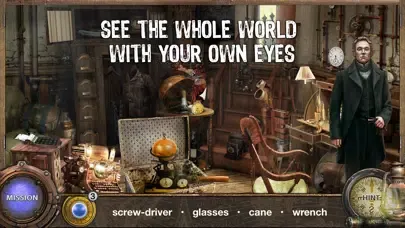Capturas de tela do Around The World in 80 Days - Hidden Object Games