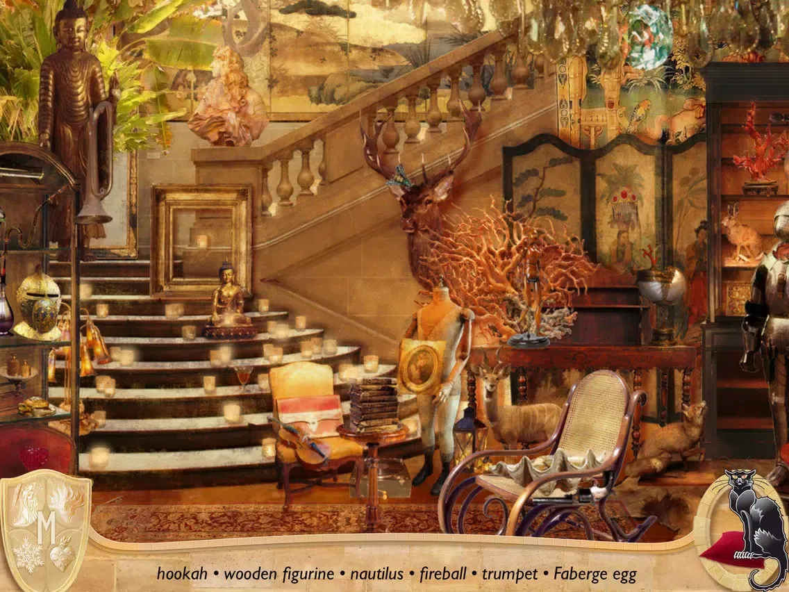 Tangkapan skrin Hidden Objects: Romance with Chocolate iPad 
