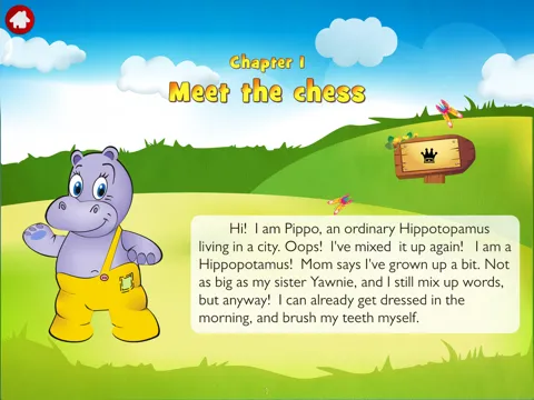 Tangkapan skrin Chess for Kids - Learn and Play with Pippo iPad 