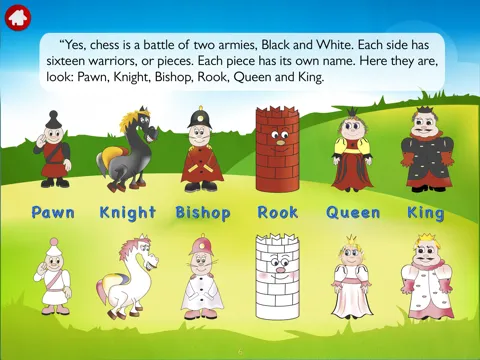 Tangkapan skrin Chess for Kids - Learn and Play with Pippo iPad 
