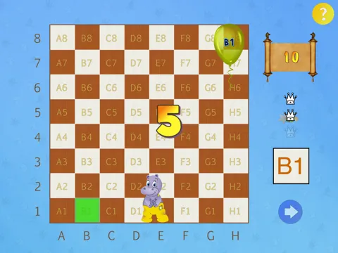Tangkapan skrin Chess for Kids - Learn and Play with Pippo iPad 