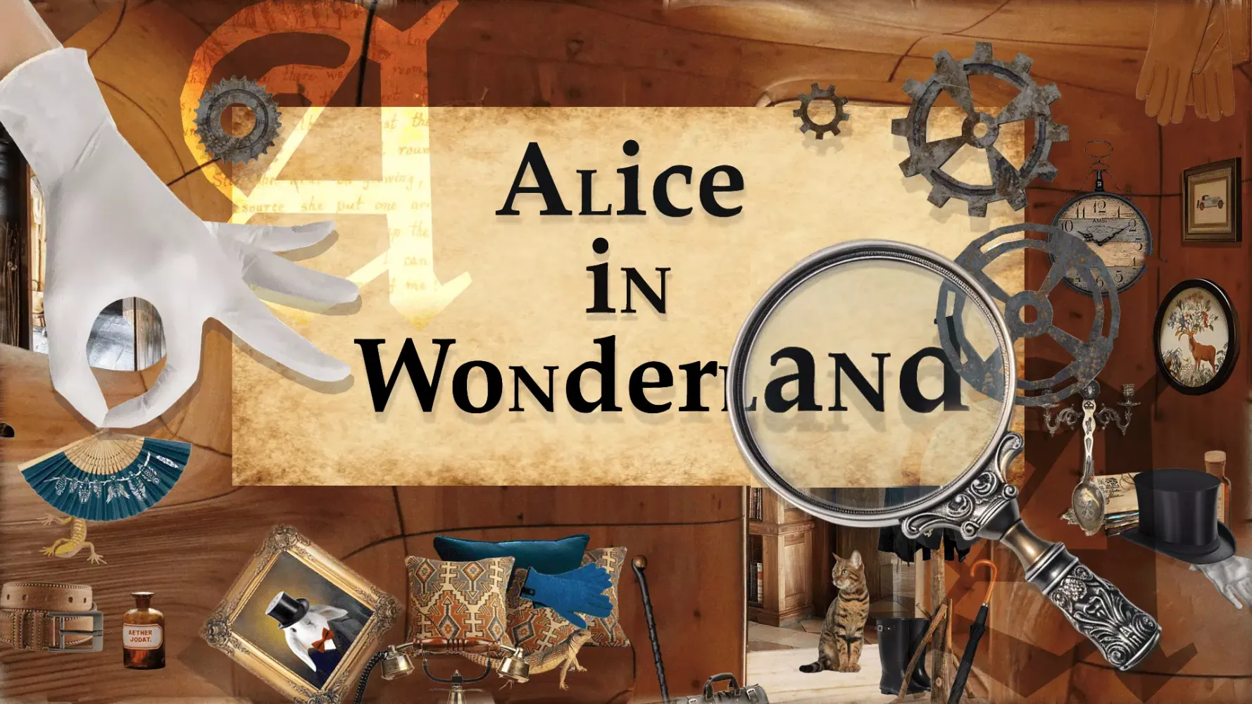 Tangkapan layar Hidden Object Games with Alice