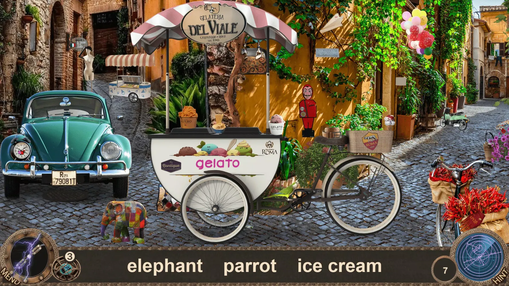 Captures d'écran de Rome: Hidden Object Games