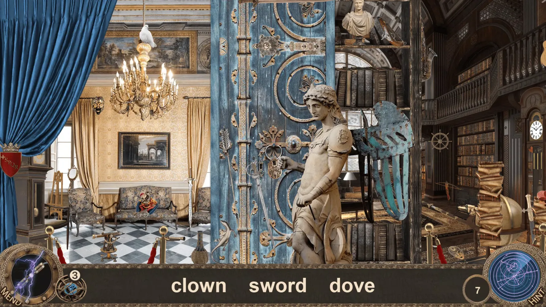 Captures d'écran de Rome: Hidden Object Games