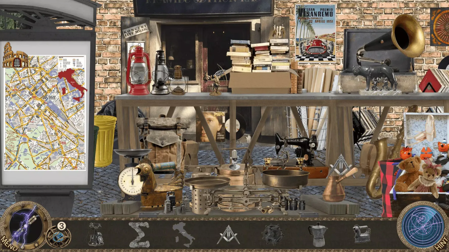 Captures d'écran de Rome: Hidden Object Games