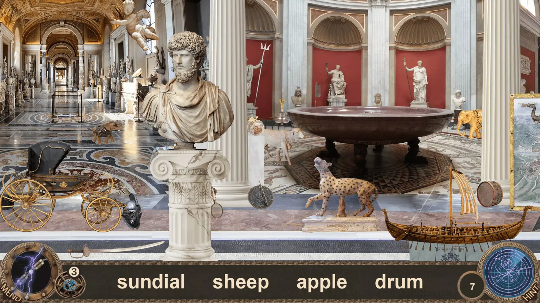 Captures d'écran de Rome: Hidden Object Games