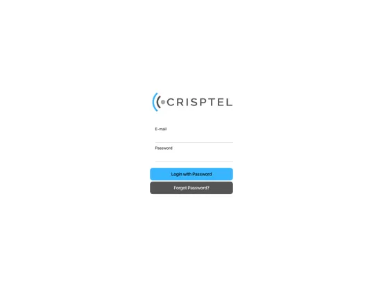 ภาพหน้าจอของ CrispTel Messenger iPad 