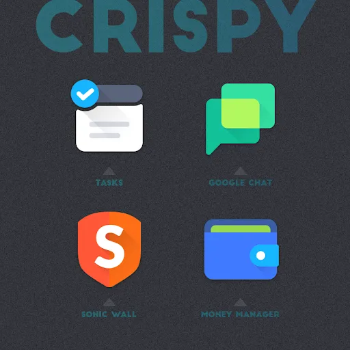 Crispy Icon Pack Screenshots