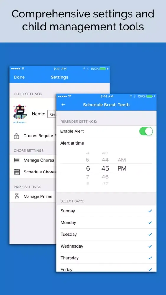 Capturas de tela do PrizePal: Powerful Chore Tracker and Prize Manager