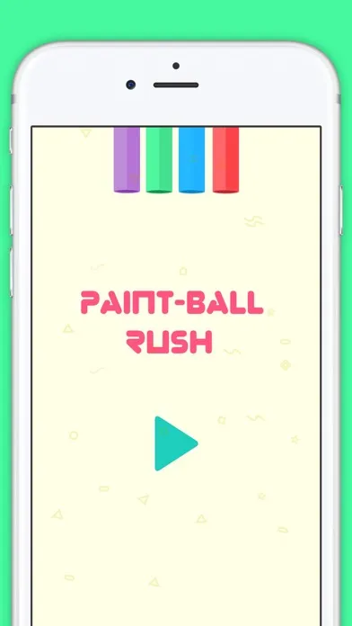 Paintball Rush - The Amazing Color Tap Game Ekran Görüntüleri