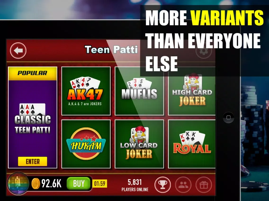 Скриншоты Teen Patti : Apna Casino iPad 