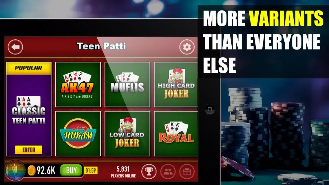 Скриншоты Teen Patti : Apna Casino