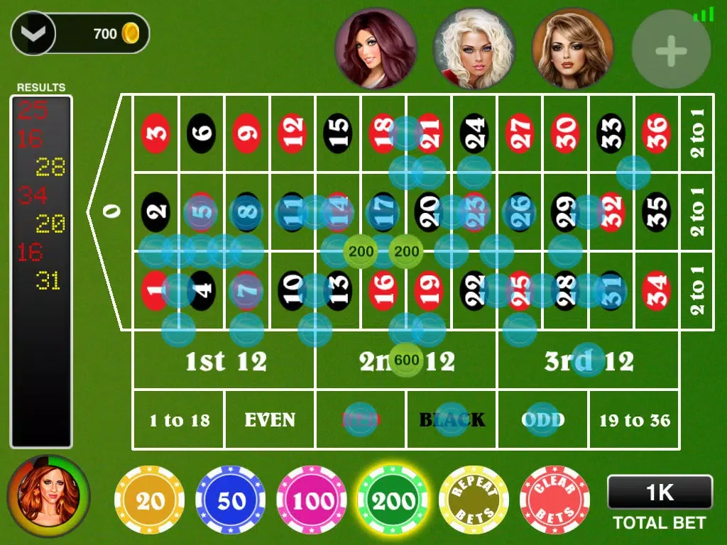 Roulette Live : Casino All-In iPad  Screenshots