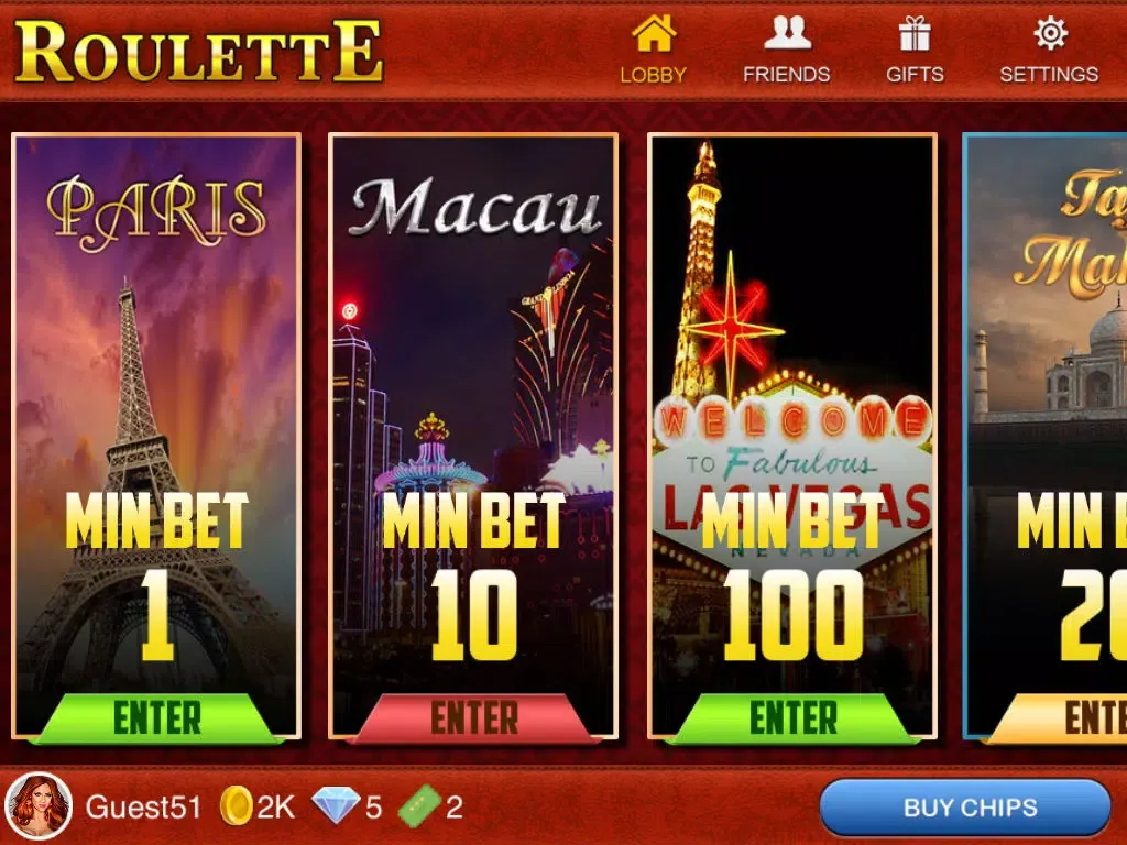 Roulette Live : Casino All-In iPad  Screenshots