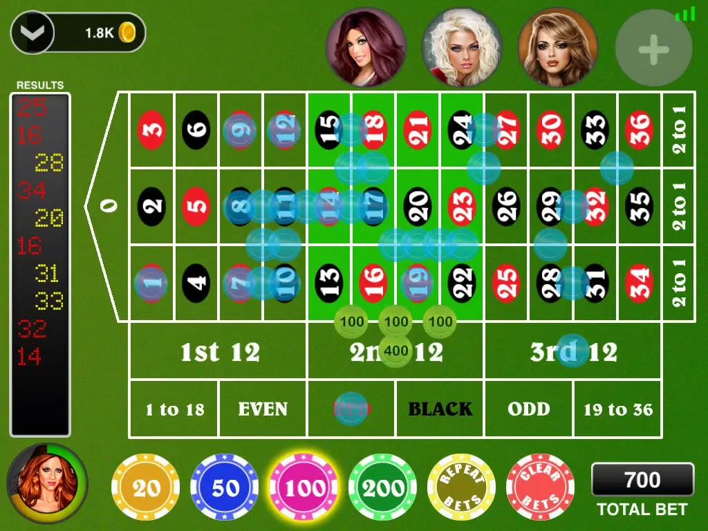Roulette Live : Casino All-In iPad  Screenshots