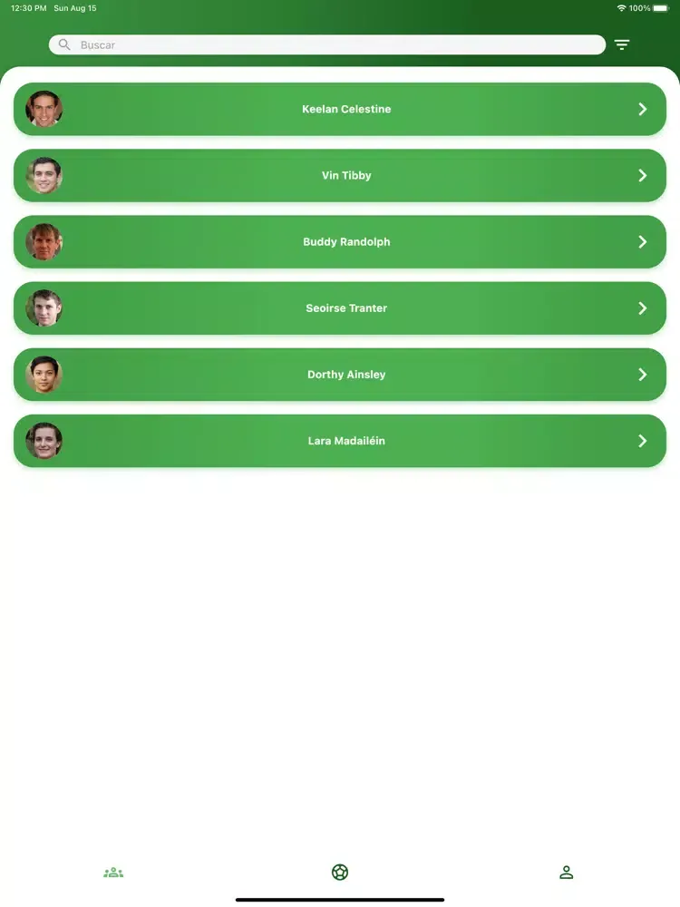 Fulbito App iPad  স্ক্রিনশট