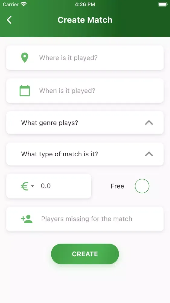 Fulbito App স্ক্রিনশট
