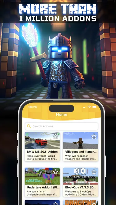 Zrzuty ekranu Mega Addons for Minecraft Pe