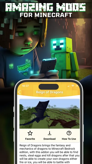 Zrzuty ekranu Mega Addons for Minecraft Pe