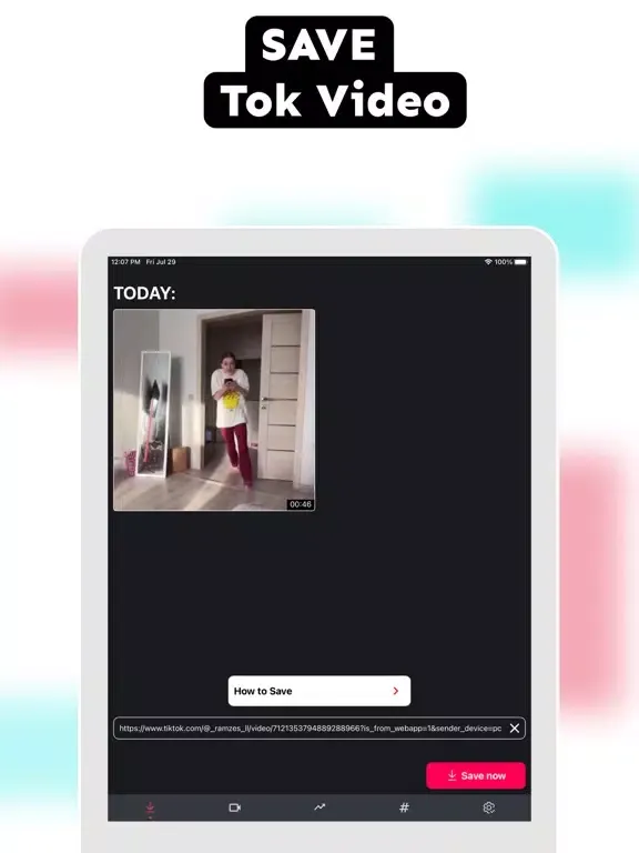 TikMark - Save Tok Video iPad  Ekran Görüntüleri