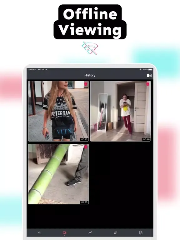 TikMark - Save Tok Video iPad  Ekran Görüntüleri