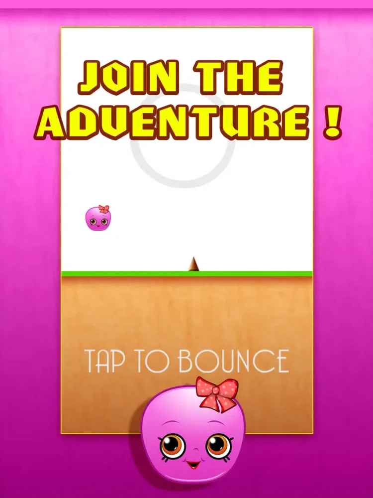 Capturas de tela do Pink Lady! A bouncing adventure! iPad 
