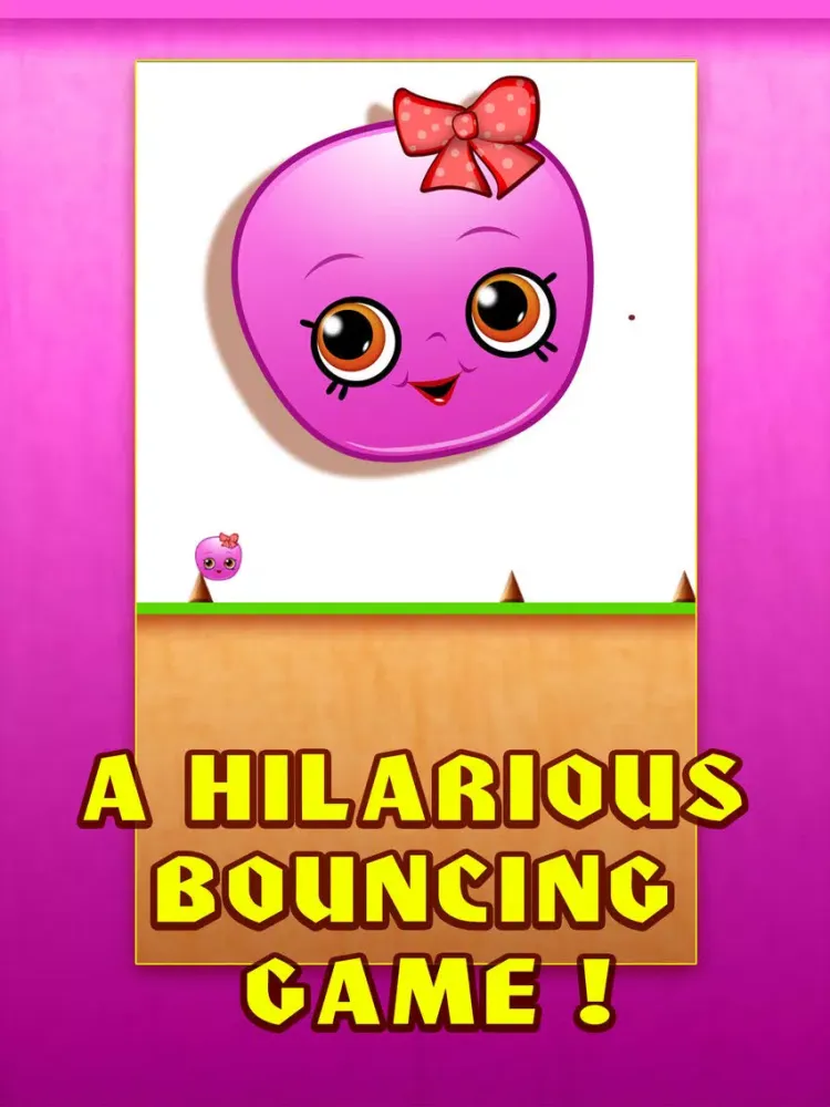 Capturas de tela do Pink Lady! A bouncing adventure! iPad 