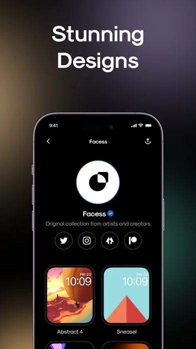 Capturas de pantalla de Watch Faces Gallery Widgets AI