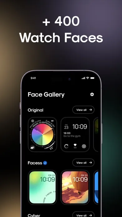 Capturas de pantalla de Watch Faces Gallery Widgets AI